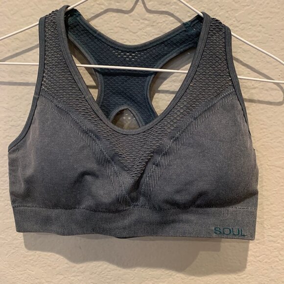 SOUL BY SOULCYCLE Sweaty Mesh Sports Bra (L) - Picture 2 of 4